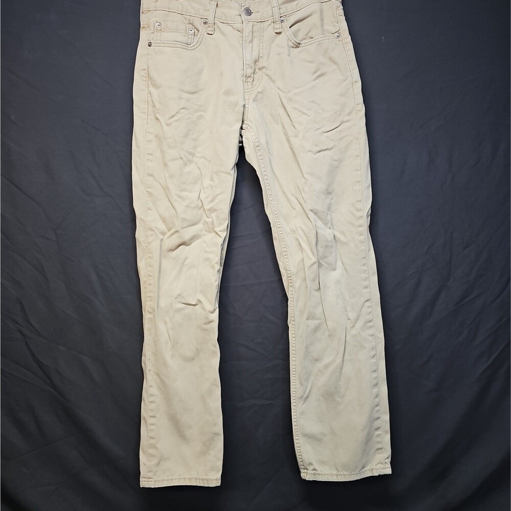 Levi’s 514 Men's Pants Tan Size Straight Leg White Tag 30"x30" Khaki